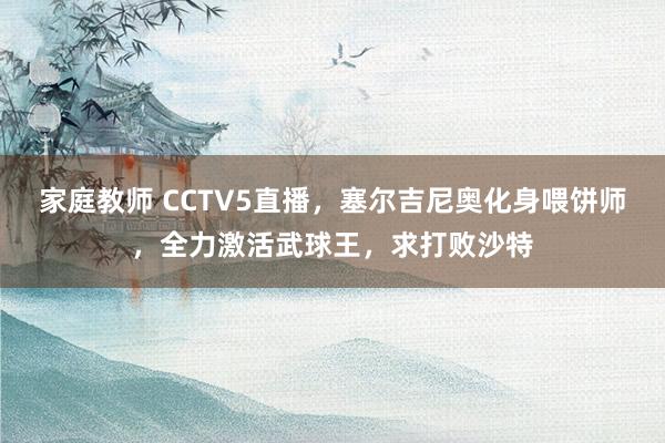 家庭教师 CCTV5直播，塞尔吉尼奥化身喂饼师，全力激活武球王，求打败沙特