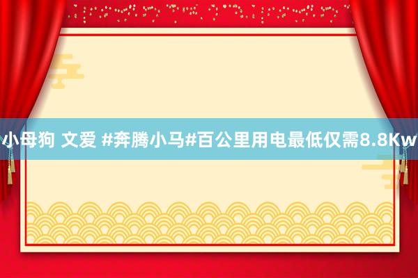 小母狗 文爱 #奔腾小马#百公里用电最低仅需8.8Kw