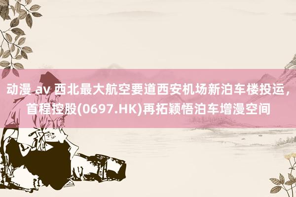 动漫 av 西北最大航空要道西安机场新泊车楼投运，首程控股(0697.HK)再拓颖悟泊车增漫空间