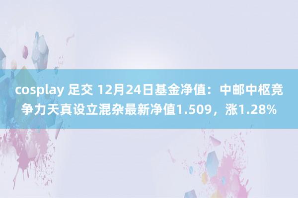 cosplay 足交 12月24日基金净值：中邮中枢竞争力天真设立混杂最新净值1.509，涨1.28%